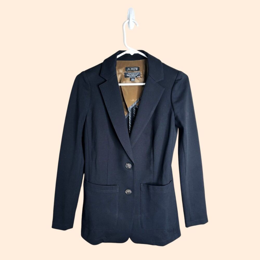J.Crew Patch Pocket Blazer Ponte